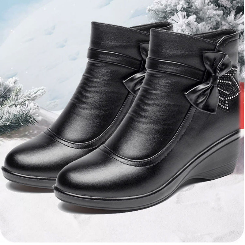 Comfortable Mid-Heel Ankle Boots for Women