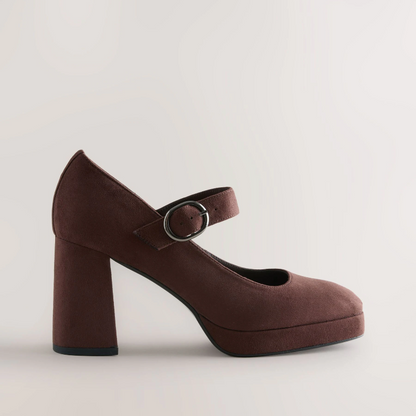 Women’s Mary Jane Block Heel Pumps