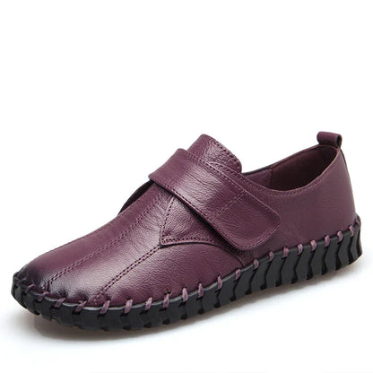 Women's Wide Toe Box Genuine Leather Loafers
