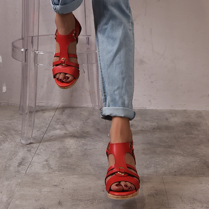 Elegant Heeled Pluss Size Sandals