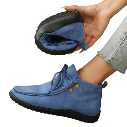 Unisex High Top Suede Arch Support Shoes