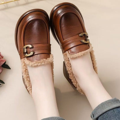 Mary Jane Low Heel Loafers for Women