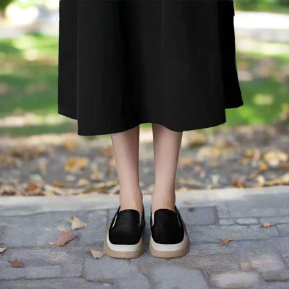 Modern Step Platform Loafers
