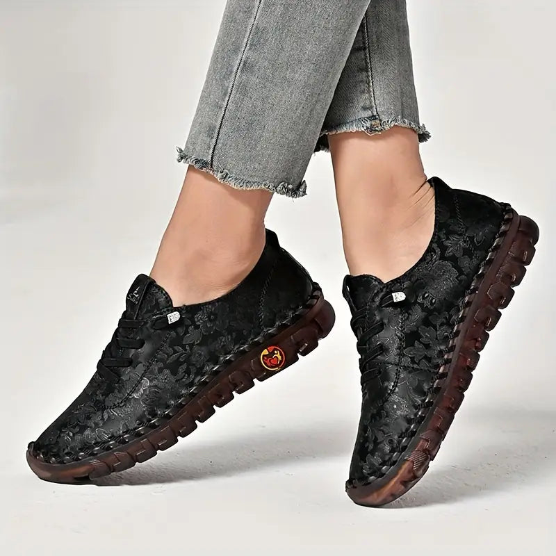 Women’s Floral-Print Orthopedic Shoes