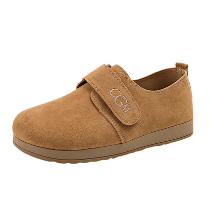 Retro Casual Suede Walking Shoes