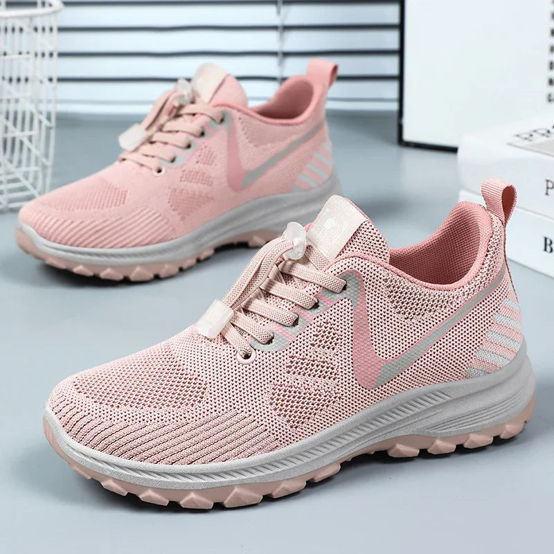 Women's Supportive Mesh Walking Sneakers