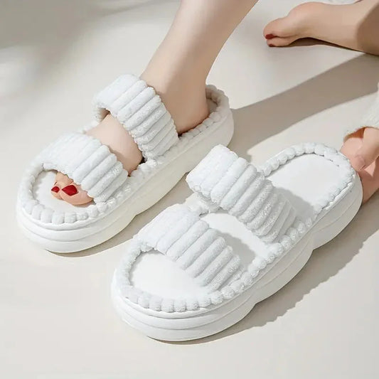 Orthopedic Double Strap Platform Sandals