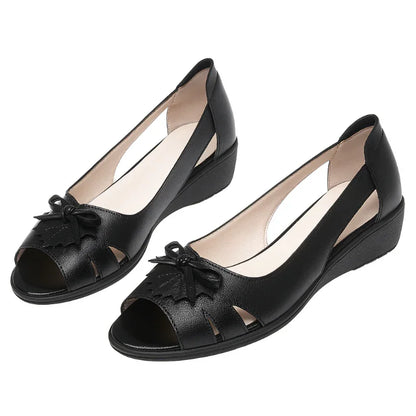 Comfortable Low-Platform Elegant Sandals