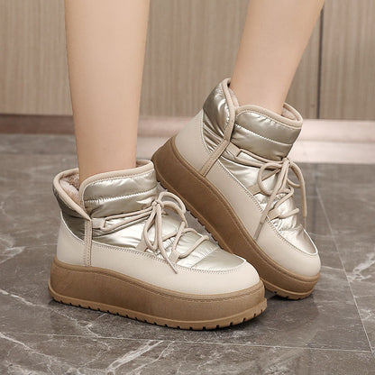 Fashionable Comfort-Platform Winter Boots