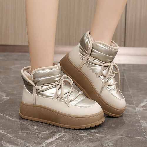 Fashionable Comfort-Platform Winter Boots