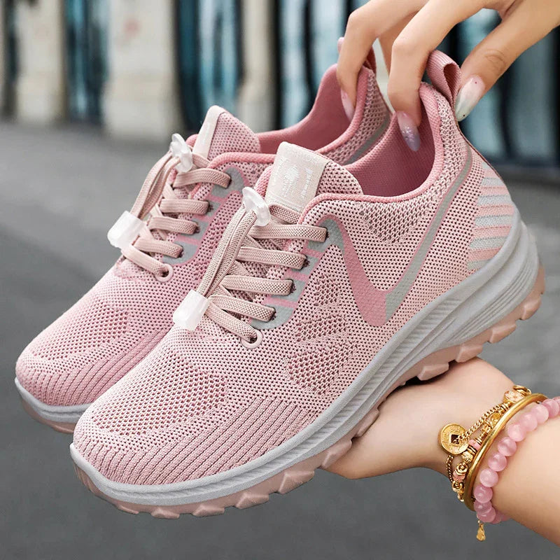 Women's Supportive Mesh Walking Sneakers