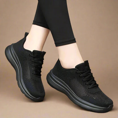 Women's Breathable Mesh Walking Sneakers Lightweight