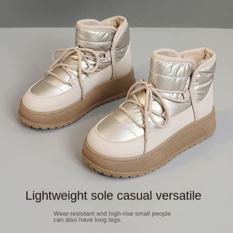 Fashionable Comfort-Platform Winter Boots