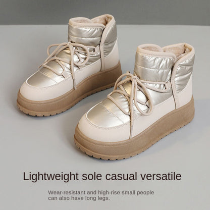 Fashionable Comfort-Platform Winter Boots