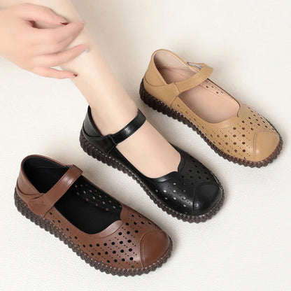 Comfortable Work-to-Casual Leather Sandals