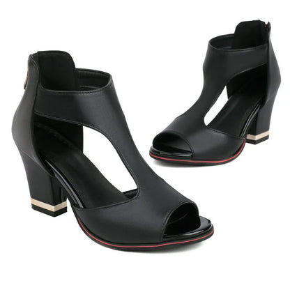 Orthopedic Comfort Square Heel Sandals