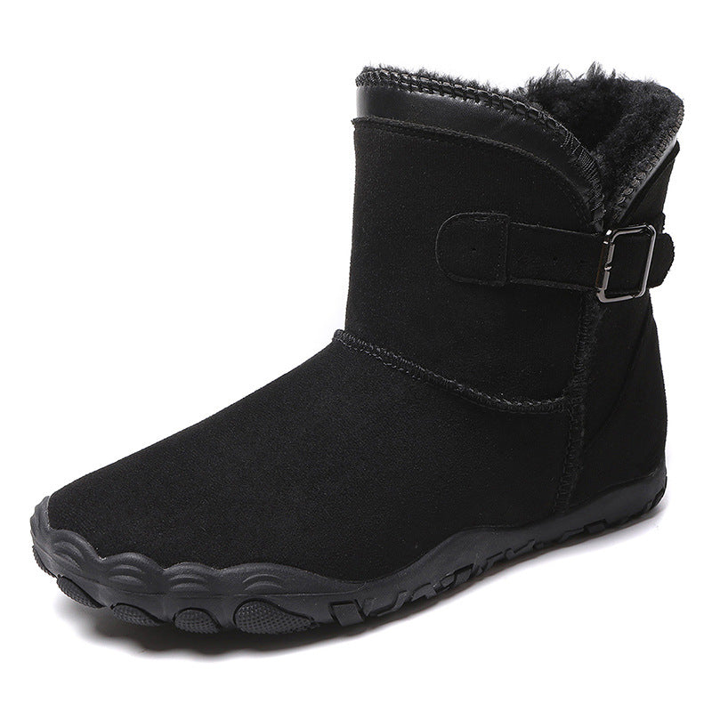 Zero-Drop Ergonomic Barefoot Boots with Flexible Outsole