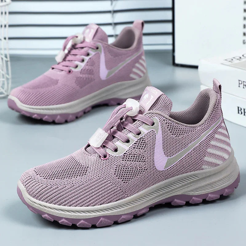 Women's Supportive Mesh Walking Sneakers