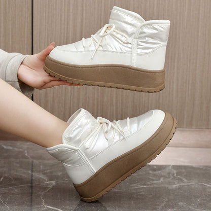 Fashionable Comfort-Platform Winter Boots