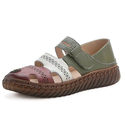 Extra-wide Round Toe Box Comfortable Flat-Bottomed Shoes