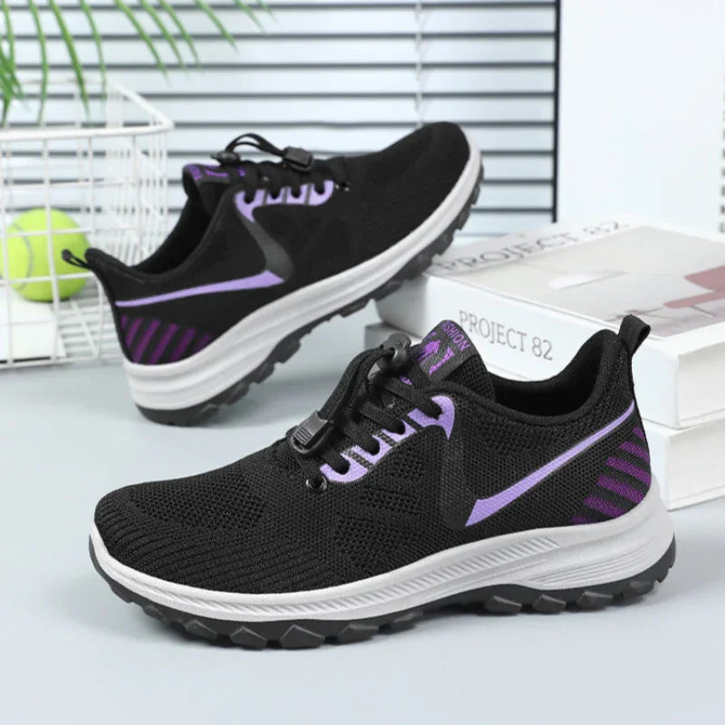 Women's Supportive Mesh Walking Sneakers