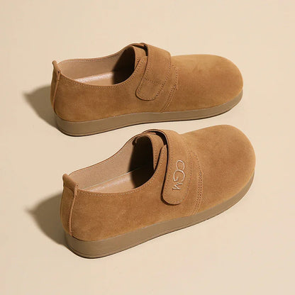 Retro Casual Suede Walking Shoes