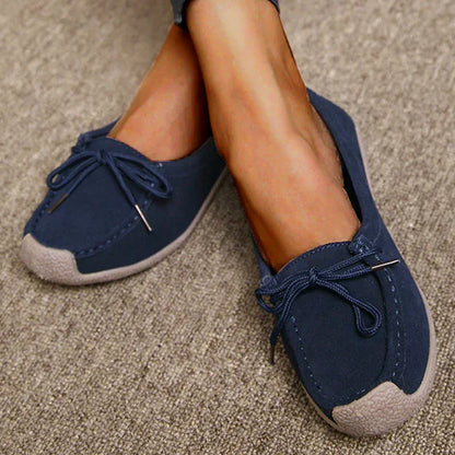 Comfortable Low-Cut Flat Shoes