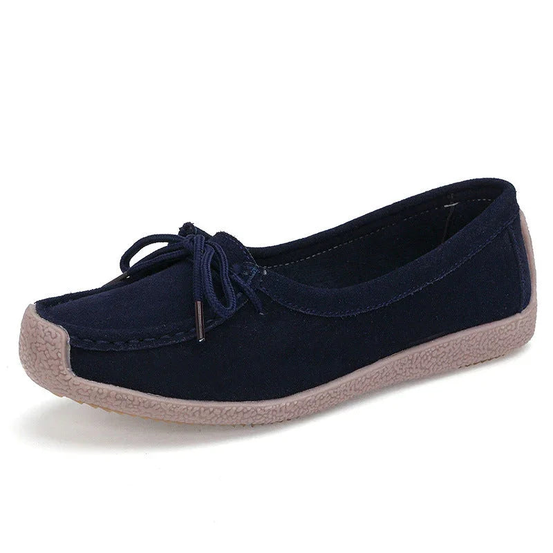 Comfortable Low-Cut Flat Shoes