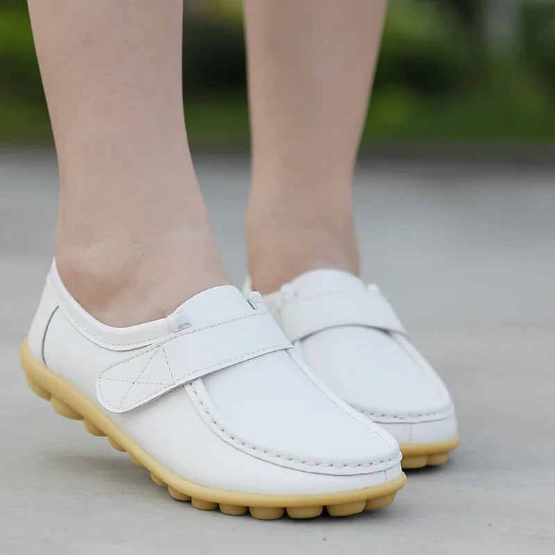 Elegant and Chic Leather Loafers for Women