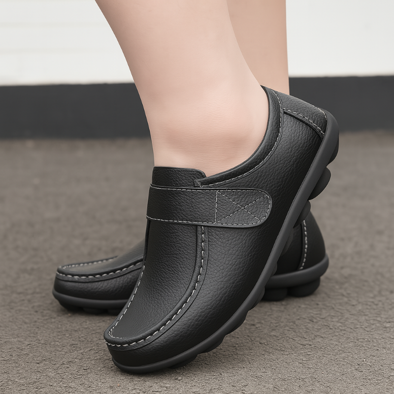 Elegant and Chic Leather Loafers for Women
