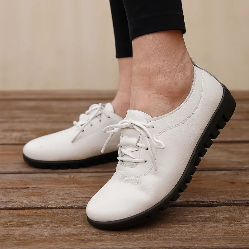 Soft Leather Women's  Shoes for Casual Wear