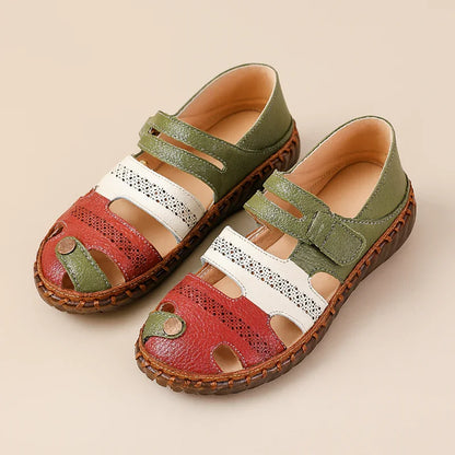 Extra-wide Round Toe Box Comfortable Flat-Bottomed Shoes