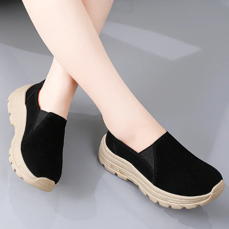 Women's Casual Chunky Sole Sneakers