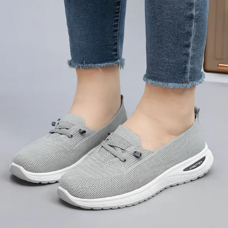 Lightweight Slip-On Walking Sneakers for Women