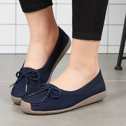 Comfortable Low-Cut Flat Shoes