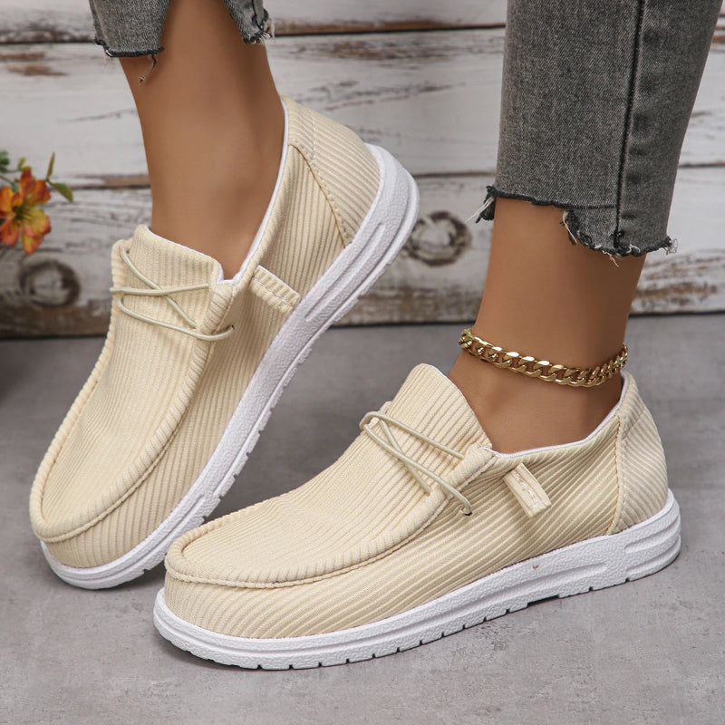 Cora Women&#39;s Slip-On Sneakers | Breathable Canvas, Platform Design 4