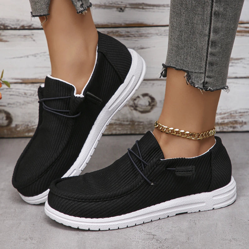 Cora Women&#39;s Slip-On Sneakers | Breathable Canvas, Platform Design 6