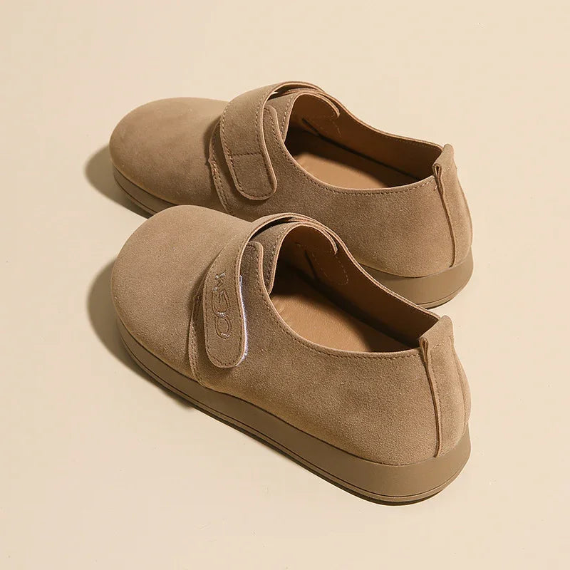 Retro Casual Suede Walking Shoes