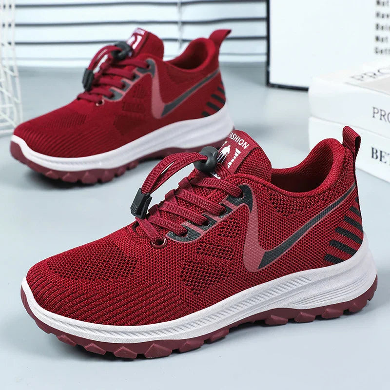 Women's Supportive Mesh Walking Sneakers