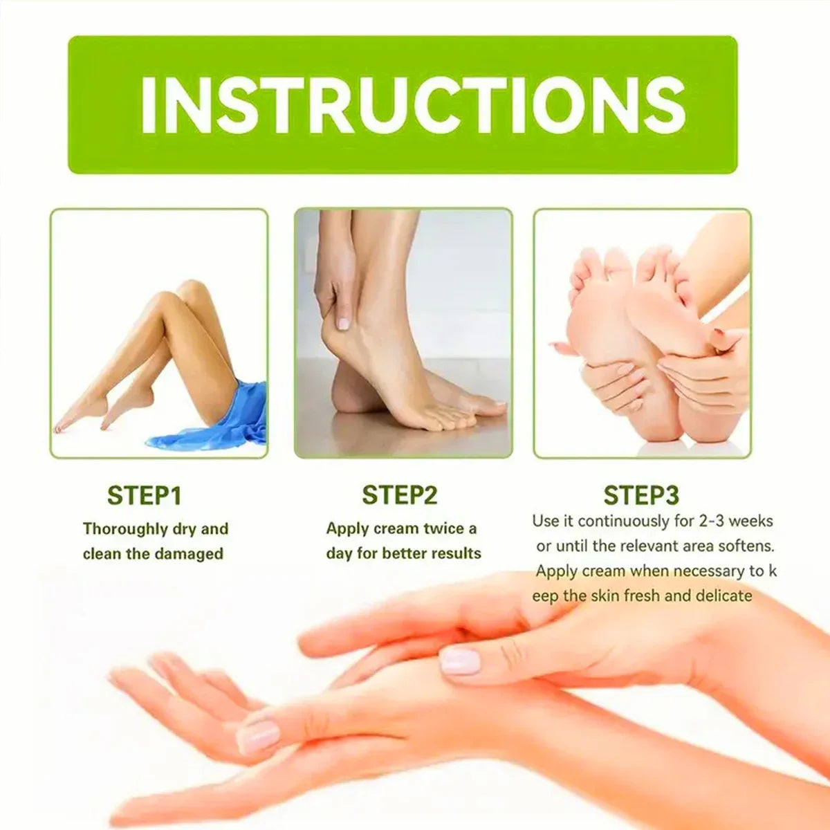 Intensive Repair Foot Cream for Cracked Heels & Calluses