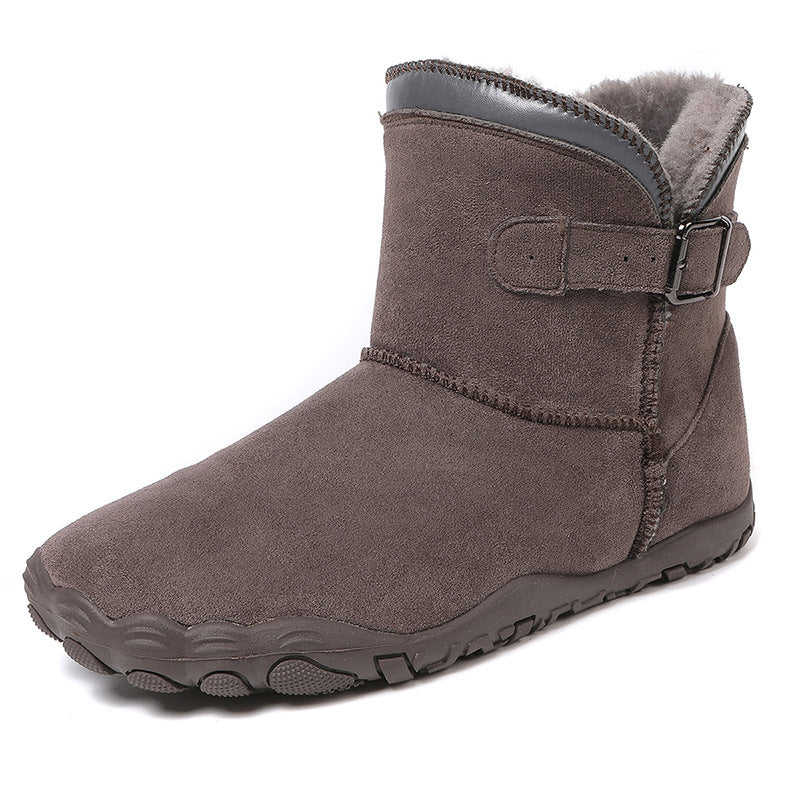 Zero-Drop Ergonomic Barefoot Boots with Flexible Outsole