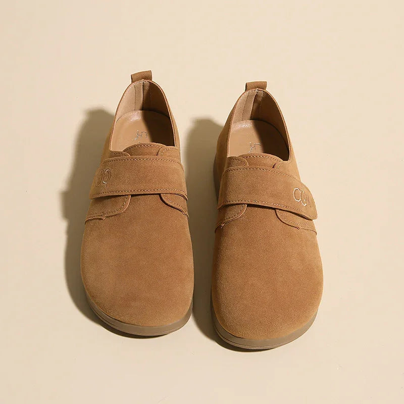 Retro Casual Suede Walking Shoes