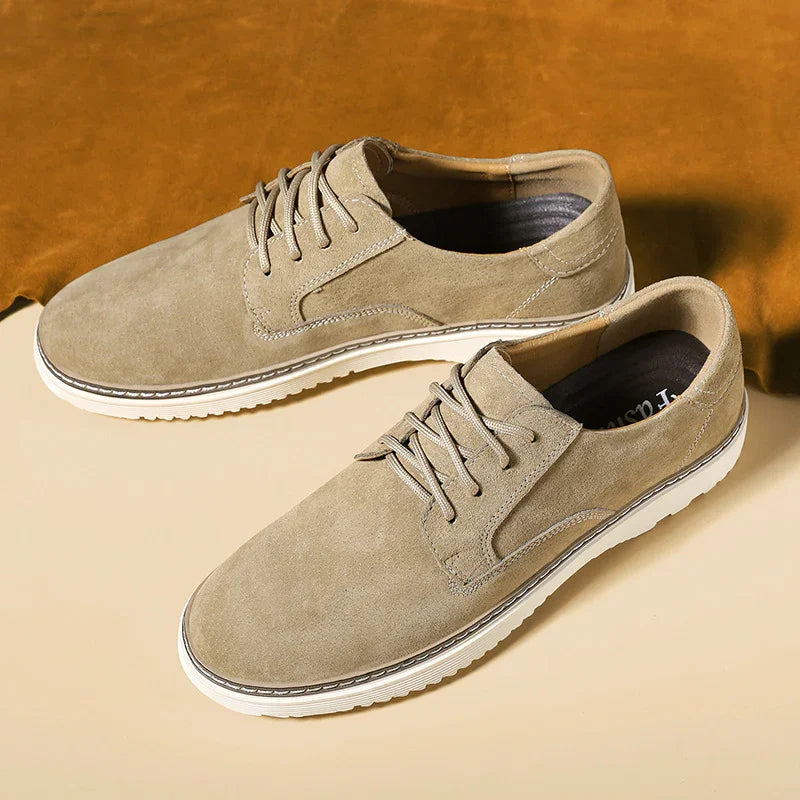 Men's Premium Suede Casual Loafers with Lift