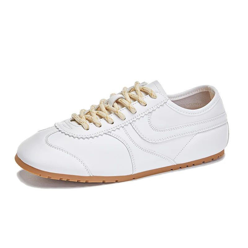 Gina Women&#39;s Sneakers | Genuine Leather, Retro Lace-Up Design 9