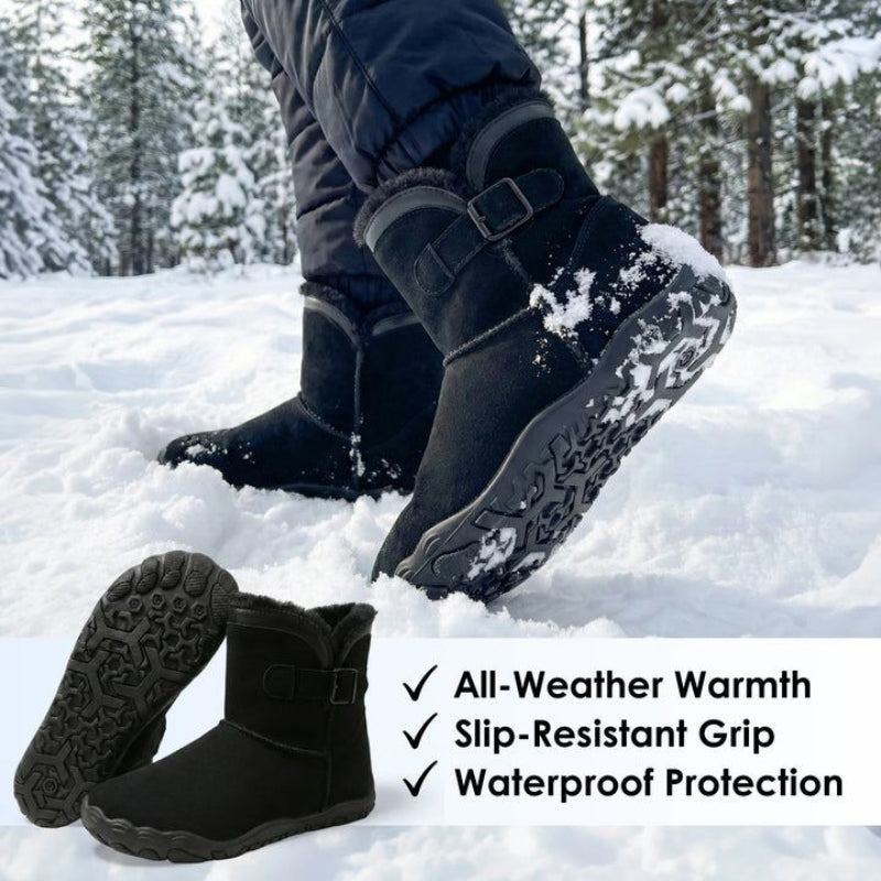 Zero-Drop Ergonomic Barefoot Boots with Flexible Outsole