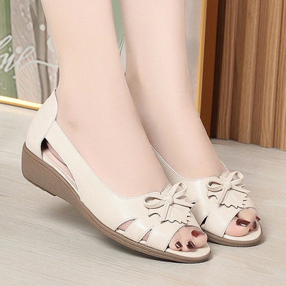 Comfortable Low-Platform Elegant Sandals