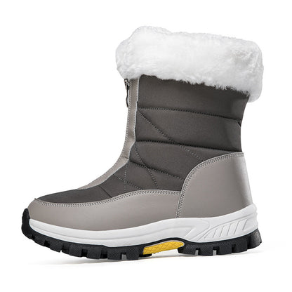 Warm Snow Boots with Velvet Cuff & Anti-Slip Sole