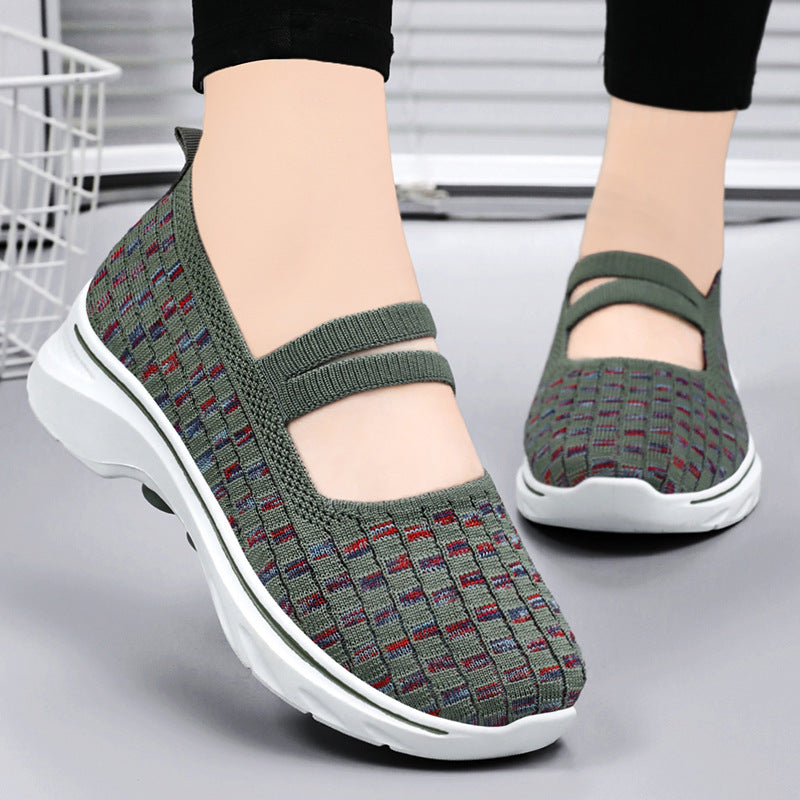 Breathable OrthoStretch Shoes for Daily Walking