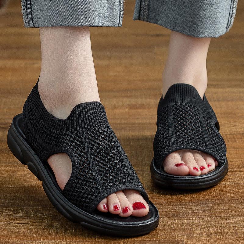AirFlow Comfort Knitted Sandals for Everyday Wear