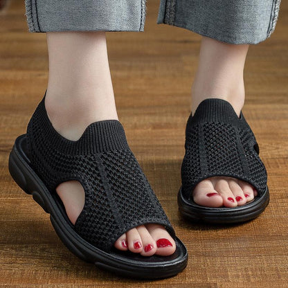 AirFlow Comfort Knitted Sandals for Everyday Wear